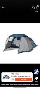 decathlon tent for sale