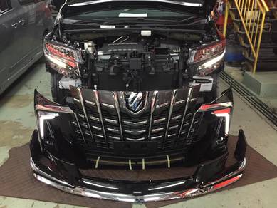 Alphard AGH-30 2015-17 upgrade Facelift 2018 DEPAN