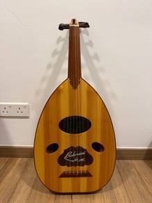 Bahraini Arabic Oud Traditional Musical Instrument