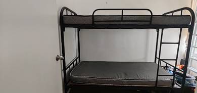 Hardly Used Bunk Bed with Mattresses 