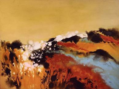 Echoes of Nature I – Textured Oil Landscapes