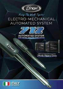 D’NOR 712 Swing & Folding Autogate System
