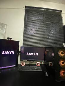 FULLSET PC|16GB RAM|DUAL MONITOR|INTEL CORE i3