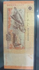 RM20 118888 (5 Solid 8) Lucky Number Note | MBI