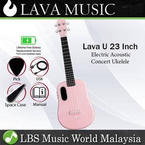 Lava U 23 Inch Electric Acoustic Concert Ukulele P