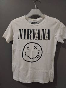 2016 nirvana band t shirt size 140 for kids