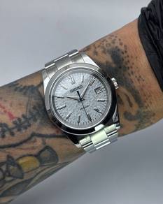 Custom Seiko Mod 39mm Premium Silver Frost “Genbi”