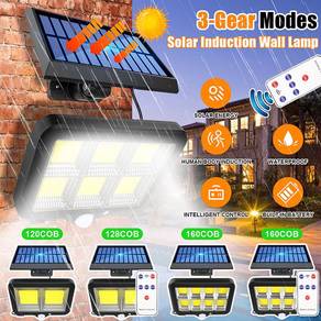 [30.11] LAMPU MOTION SENSOR 160COB LED SOLAR LiGHT