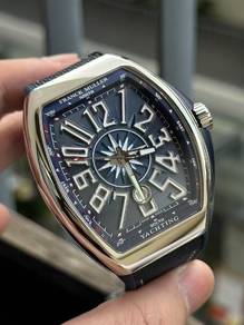 Franck Muller Blue Rubber Strap 