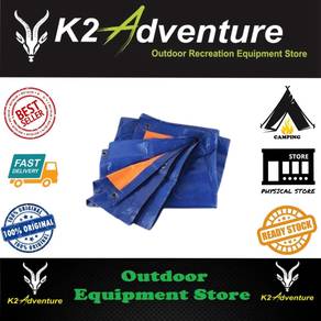Deer Creek Tarpaulin Orange/Blue 8' x 10' ft