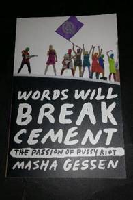 THE PASSION OF PUSS Y RIOT BOOK PUNK Rock