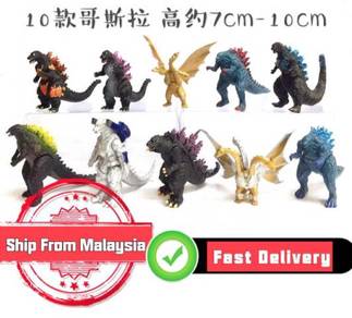 Monsters Godzilla Dinosaur Action Figures 10pcs