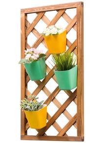 WALL HANGING PLANT HOLDER Stand Frame Pot Holder