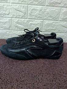 Uk6.5 Tod's Black Suede Sneakers