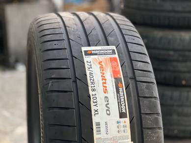 Tayar Baru 275 40 18 Hankook Ventus Evo K137 2025