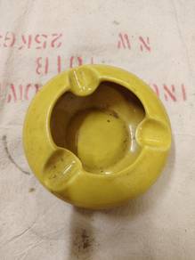 old porcelain ashtray