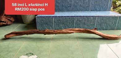 driftwood kayu akuarium 5kaki - 6 kaki