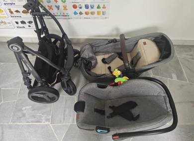 Sweet Cherry  3-in-1 Stroller + Carseat