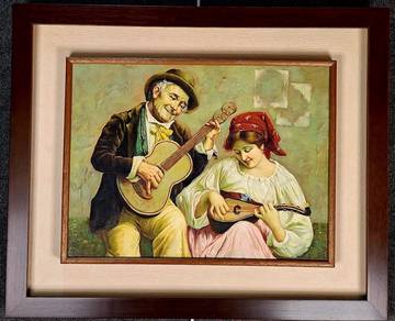 Musical Companions – Oil Painting Reproduction