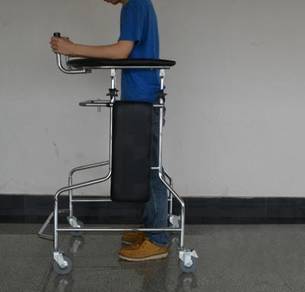 Physiotherapy equipment train walking after stroke