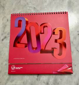 AIA Tabletop Calendar 2023 - Live with Vitality