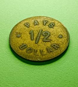 London Borneo Company half 1/2 dollar