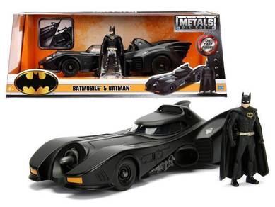 1989 Batmobile with Batman figure 1/24 model
