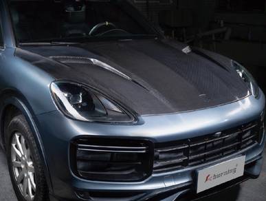 PORSCHE Cayenne 9Y0 Front Bonnet Carbon Fiber Hood