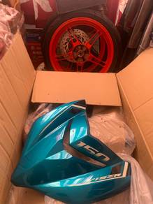 set y15 v2 ori motor hijau,,4biji rim ori motor