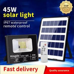 100LED 45W SOLAR LiGHT SPOTLIGHT LAMP LAMPU MURAH
