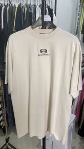 Authentic Balenciaga Sporty B Beige Tee M P24”
