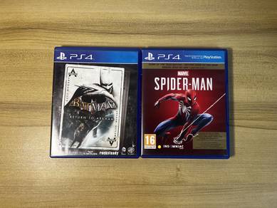 {USED} - Ps4 games - Marvel and DC