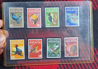 MALAYSIA BIRDS 1965 DEFINITIVE SERIES  FULL set