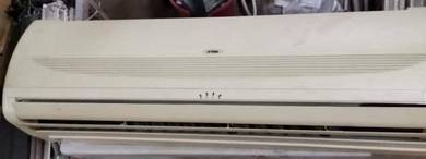 York recondition Air Cond Remote Aircond 2.5hp