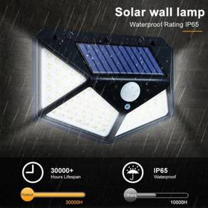 100LED 3 Mode LED Lampu Solar Light Lamp Murah