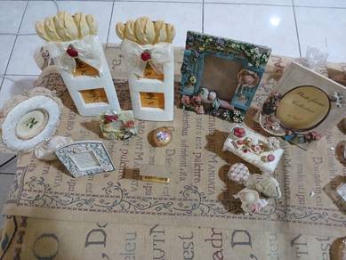 3D Colourful Clay Picture Frame and miniatures