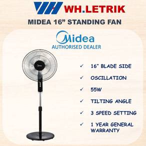 Midea 16" 3 Speed Stand Fan