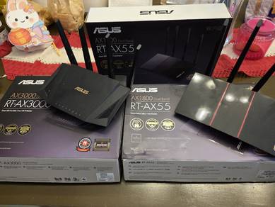 Asus Ax3000 Dan Ax55 WIFI 6 dual band router 