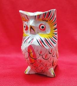Owl Garuda wood carving