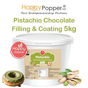 Waffle Pistachio Chocolate Filling Coating jem 5kg