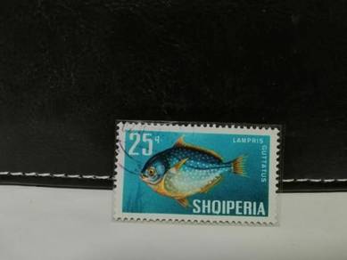 1967 Shqiperia Albania Stamp Fish