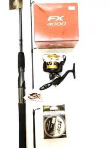 Shimano fx reel combo abu garcia sonic max rod