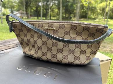 Gucci Vintage Boat Pochette (07198)