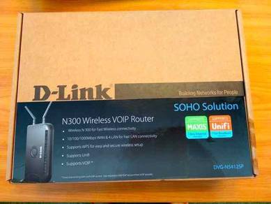 D-Link DVG-N5412SP N300 Wireless VOIP Router