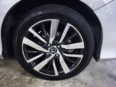 used city tyre + rim