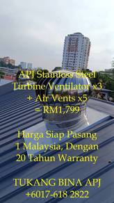 Wind Turbine Ventilator BANDAR PUTERI PUCHONG USJ