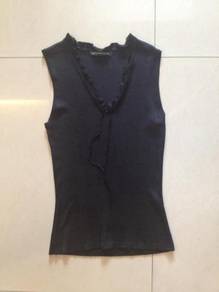 Nice Claup - Black Sleeveless Top