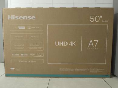 Hisense 50" UHD VIDAA TV 50A7Q