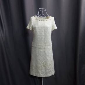 Harrods Tweeted White Dress With Cystal