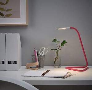 IKEA HÄRTE LED Desk Lamp - Pink